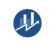 Badho Digital logo featuring a blue circular background with ascending bar graphs and an upward trending arrow symbolizing growth and digital progress.